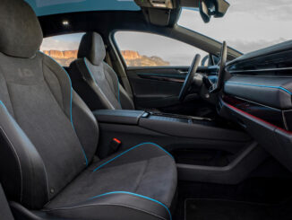 Interieur Volkswagen ID.7, aufgenommen 2023.