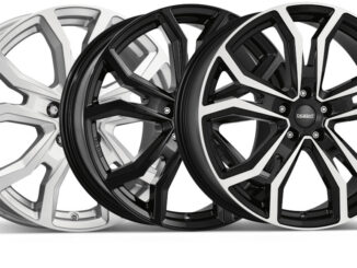 Abbildung der von der Alcar GmbH zurückgerufenen Alufelgen der Marke Dezent in der Dimension 6,5x16 Zoll, dem Lochkreis 5x120, sowie der Einpresstiefe ET51 in den Farbausführungen „Silver“ (Artikelnummer: TTVZ9SA51E), „Black“ (TTVZ9BA51E) und „Black Polished“ (TTVZ9BP51E)