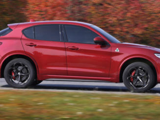 Alfa Romeo Stelvio Quadrifoglio in rostbraun (12/2017)