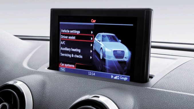Audi A3 MMI Display MMI Navigation plus, CAR-Menü