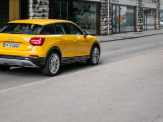 Audi Q2 Standaufnahme 24.06.16, Farbe: Vegasgelb