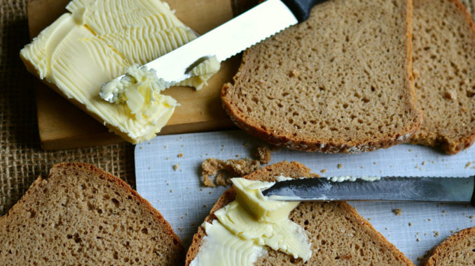 brot butter butterbrot vollkornbrot brotscheiben