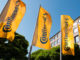 Flagge, Continental Logo, neues Logo, Hauptverwaltung, Hannover, Vahrenwalder Straße, Fahne, neues Corporate Design, Unternehmensbild