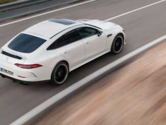 Mercedes-AMG GT 53 4MATIC+ 4-Türer Coupé, AMG Night-Paket, Exterieur: Außenfarbe: designo diamantweiß bright, Farbvariante schwarz