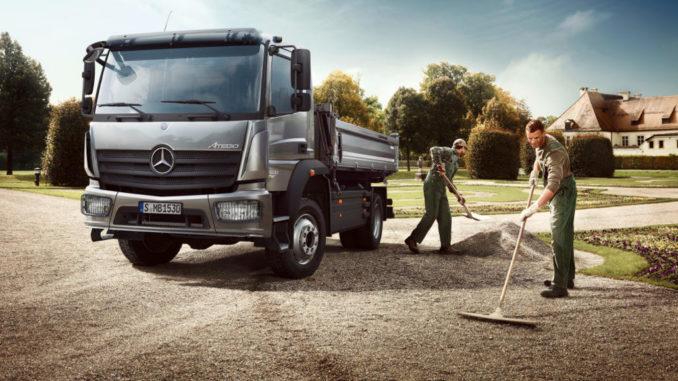 Mercedes-Benz Atego, Baufahrzeug Mercedes-Benz Trucks: Lkw nach Maß für die Baubranche Veröffentlichungsdatum 21.01.2016