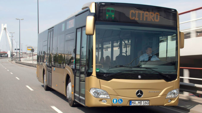 Der Stadtbus Mercedes-Benz Citaro Solo. Vertragsunterzeichnung für Großauftrag: 600 Mercedes-Benz Citaro Busse für den saudischen Stadtverkehr in Riad Veröffentlichungsdatum 30.05.2017
