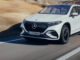 Mercedes-EQ. EQS SUV, Exterieur, Fahraufnahme, Diamantweiß, AMG Line, April 2022