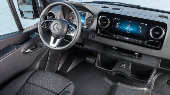 Mercedes-Benz Sprinter (BR 907/910) – Interieur: Veröffentlichungsdatum: 06.02.2018