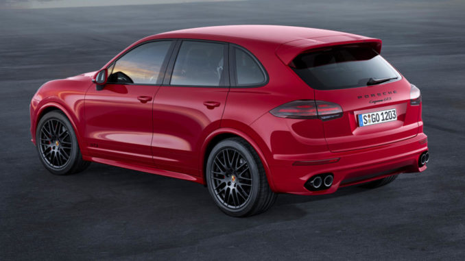 Cayenne Cayenne GTS Exterieur rot seite stehend Cayenne (E2 II)