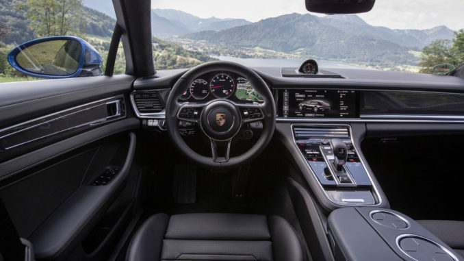 Porsche Panamera Turbo: Interieur, aufgenommen Oktober 2016