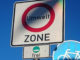 Umweltzonen-Schild in München-Untergiesing